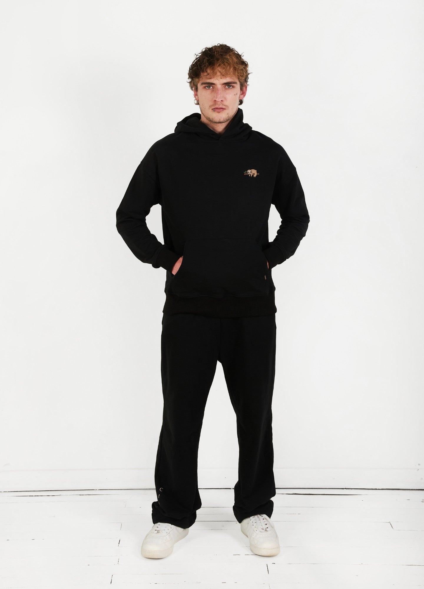 Basic Ciampino Hoodie - Negro