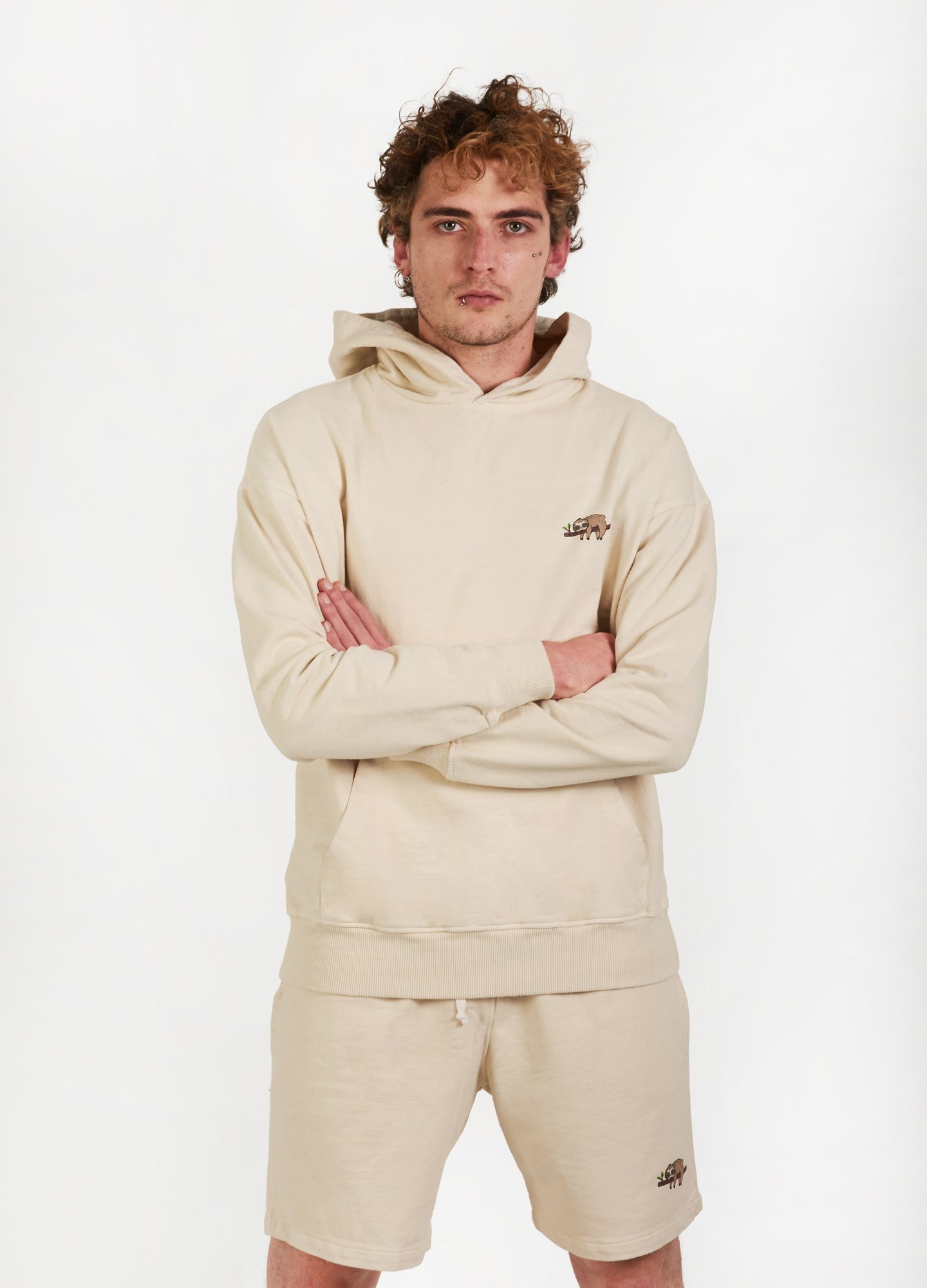 Basic Ciampino Hoodie - Crema