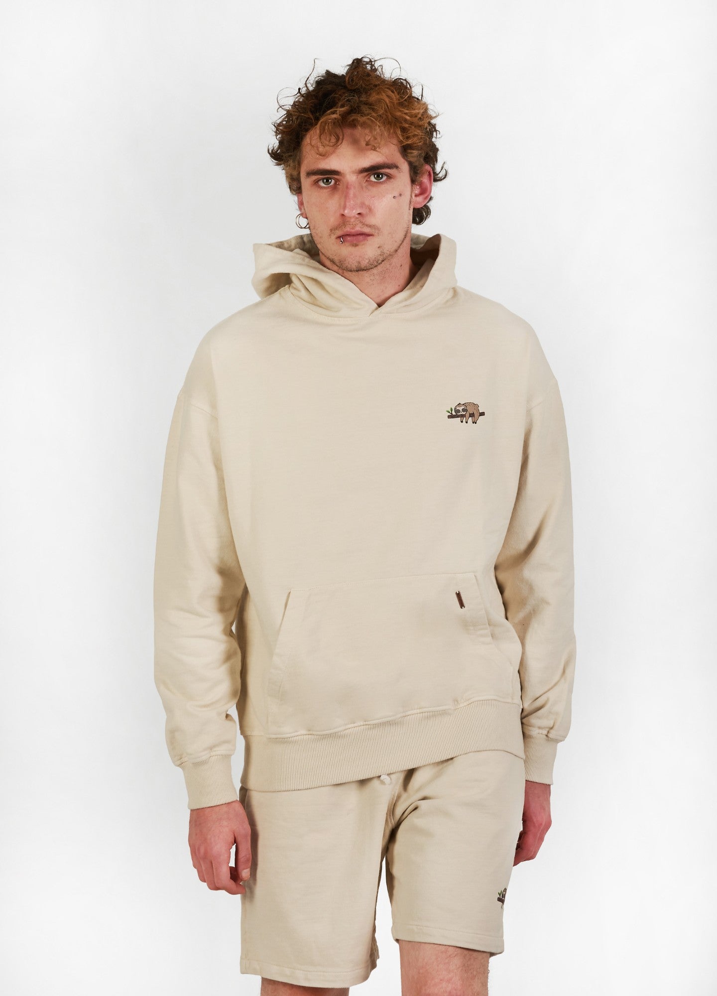 Basic Ciampino Hoodie - Crema