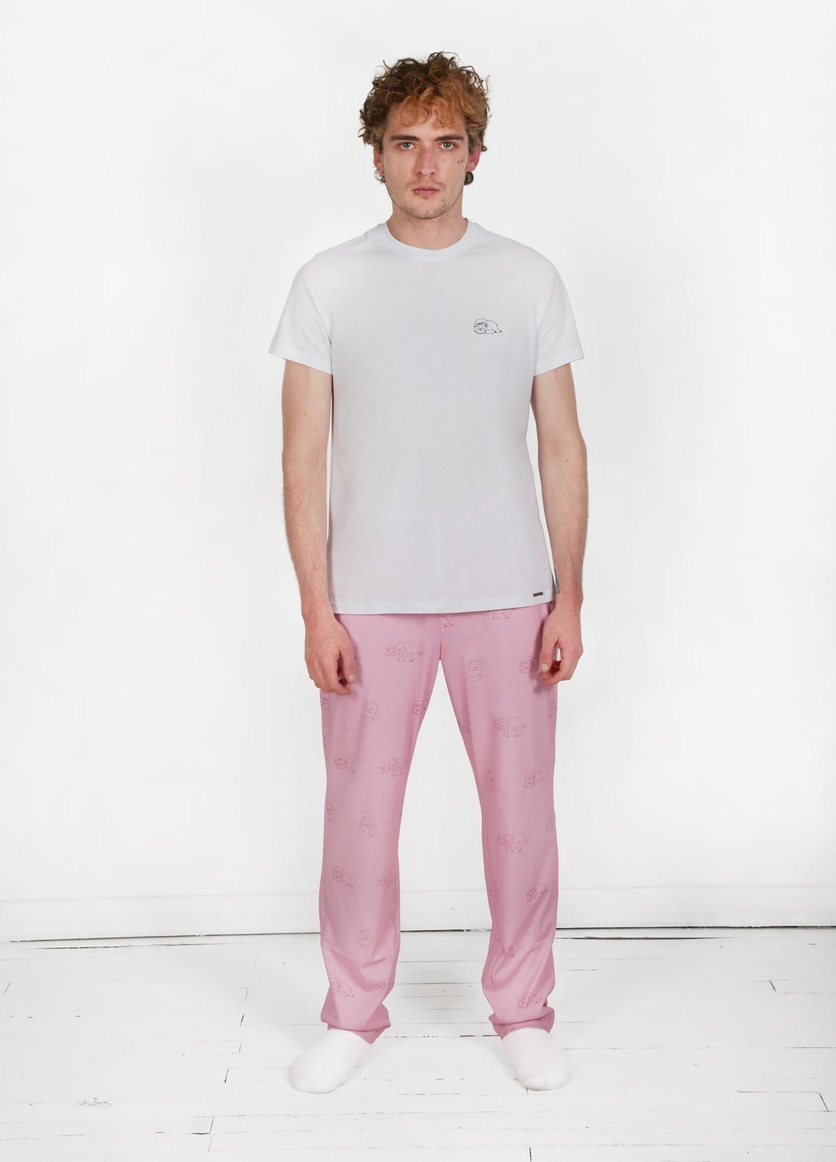 Pantalón Perezosos - Rosa - CIAMPINO