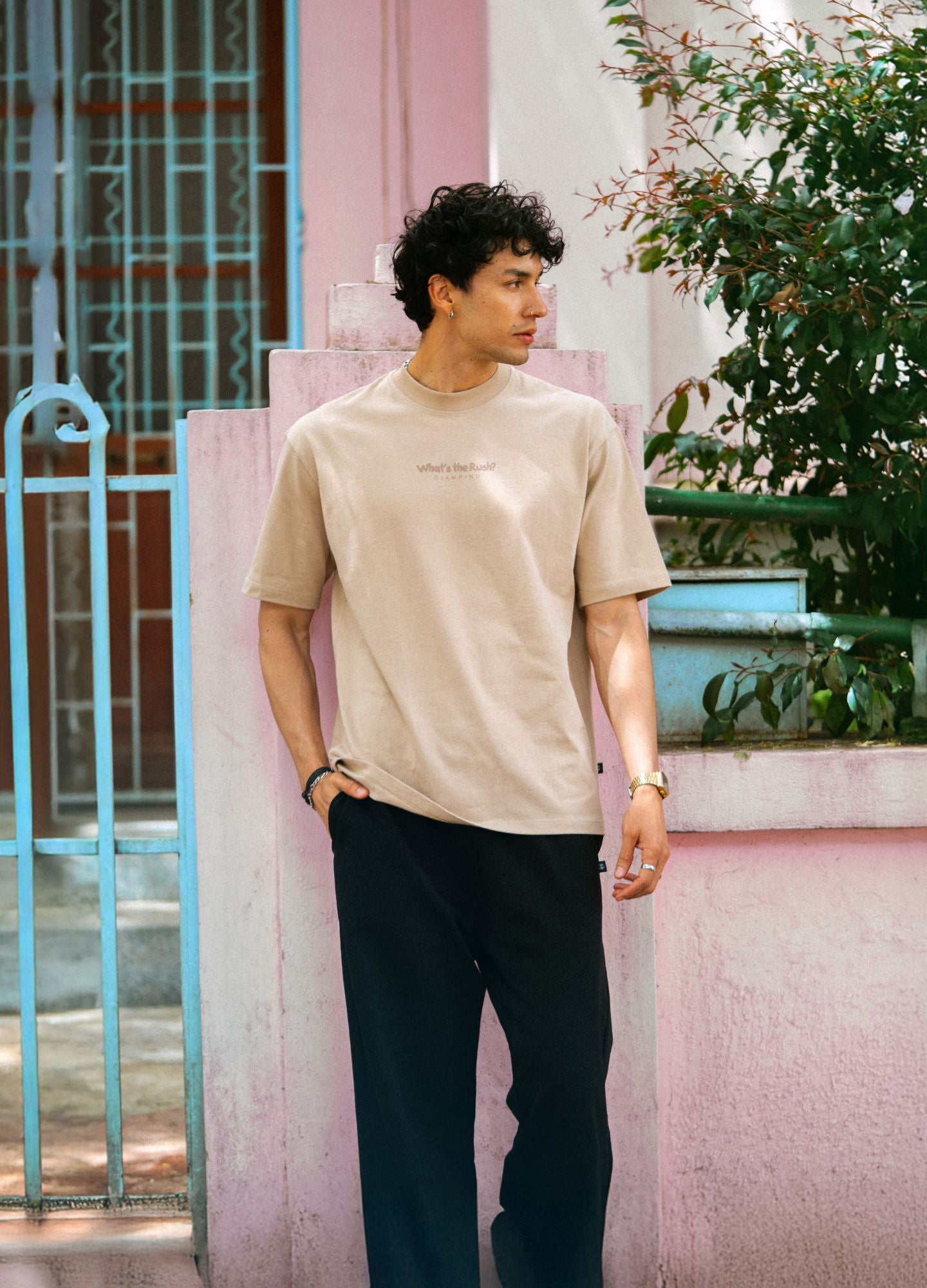 What’s The Rush Oversized - Taupe