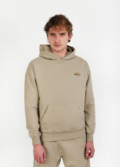 Basic Ciampino Hoodie - Visón