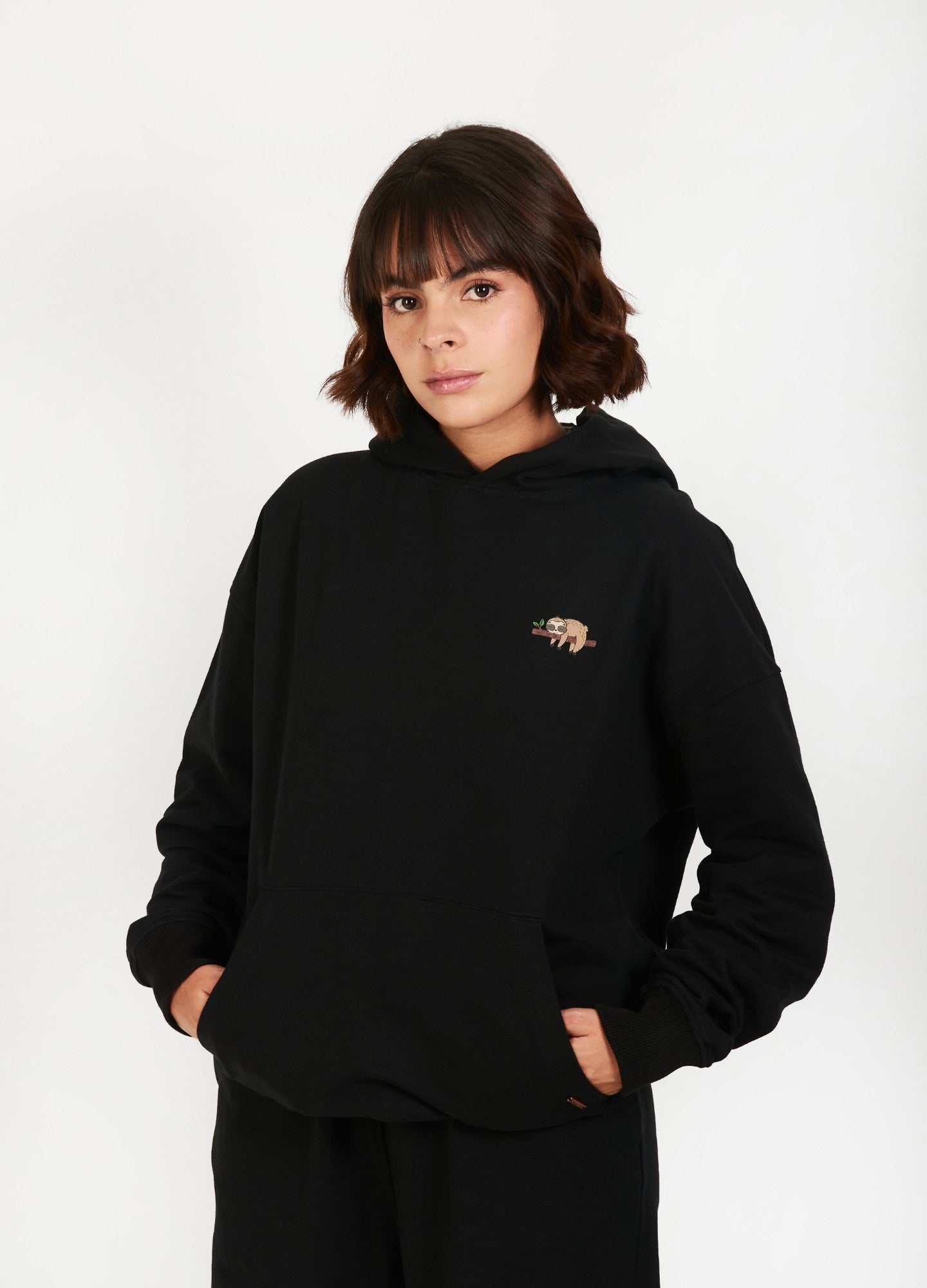 Basic Ciampino Hoodie – Negro