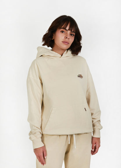 Basic Ciampino Hoodie – Crema