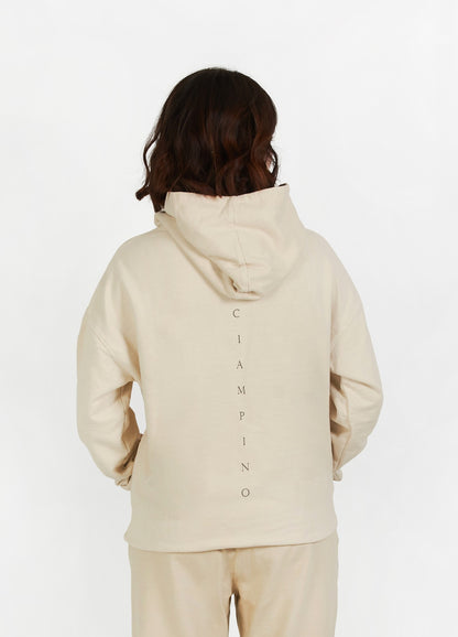 Basic Ciampino Hoodie – Crema