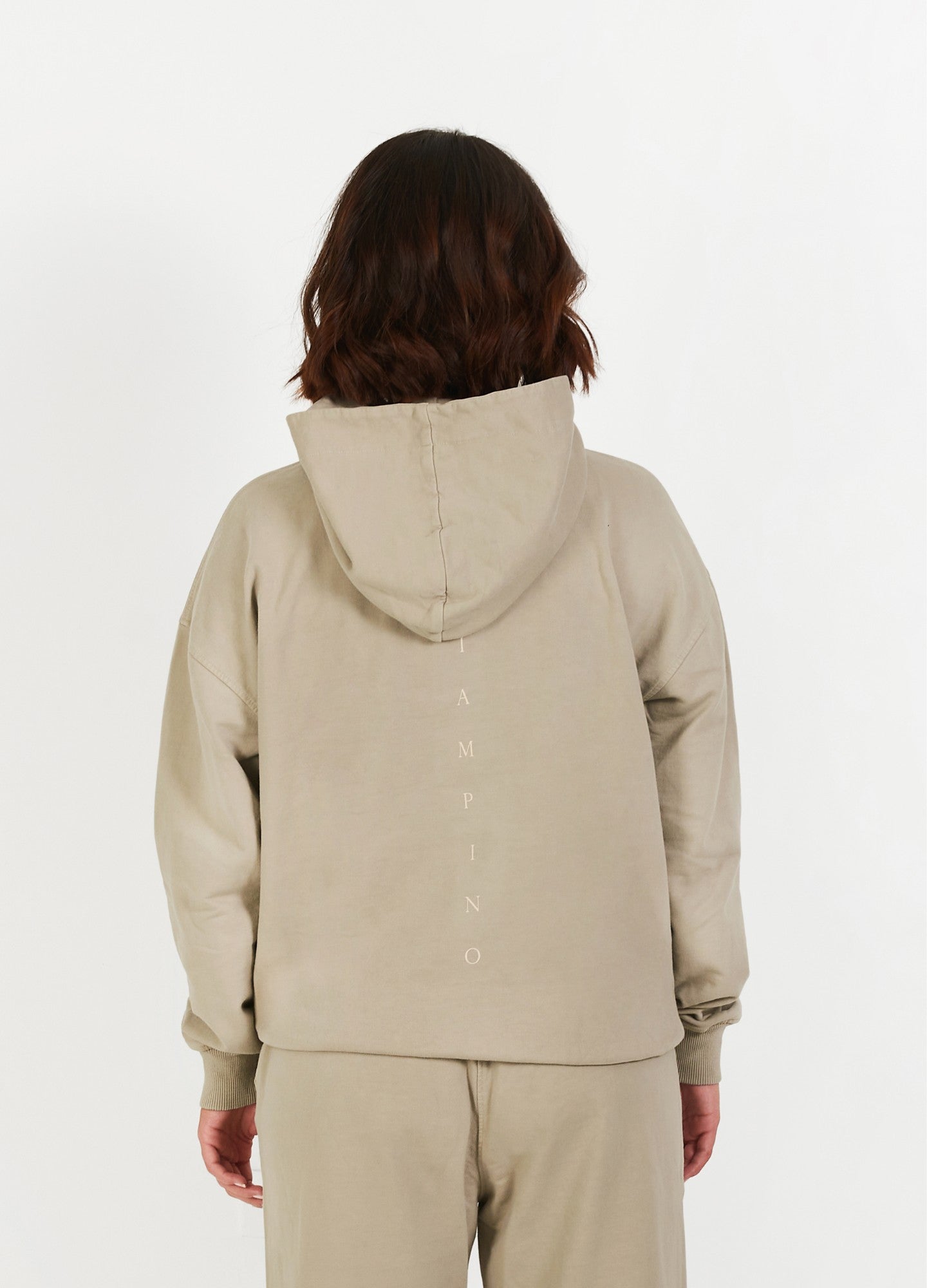 Basic Ciampino Hoodie – Visón