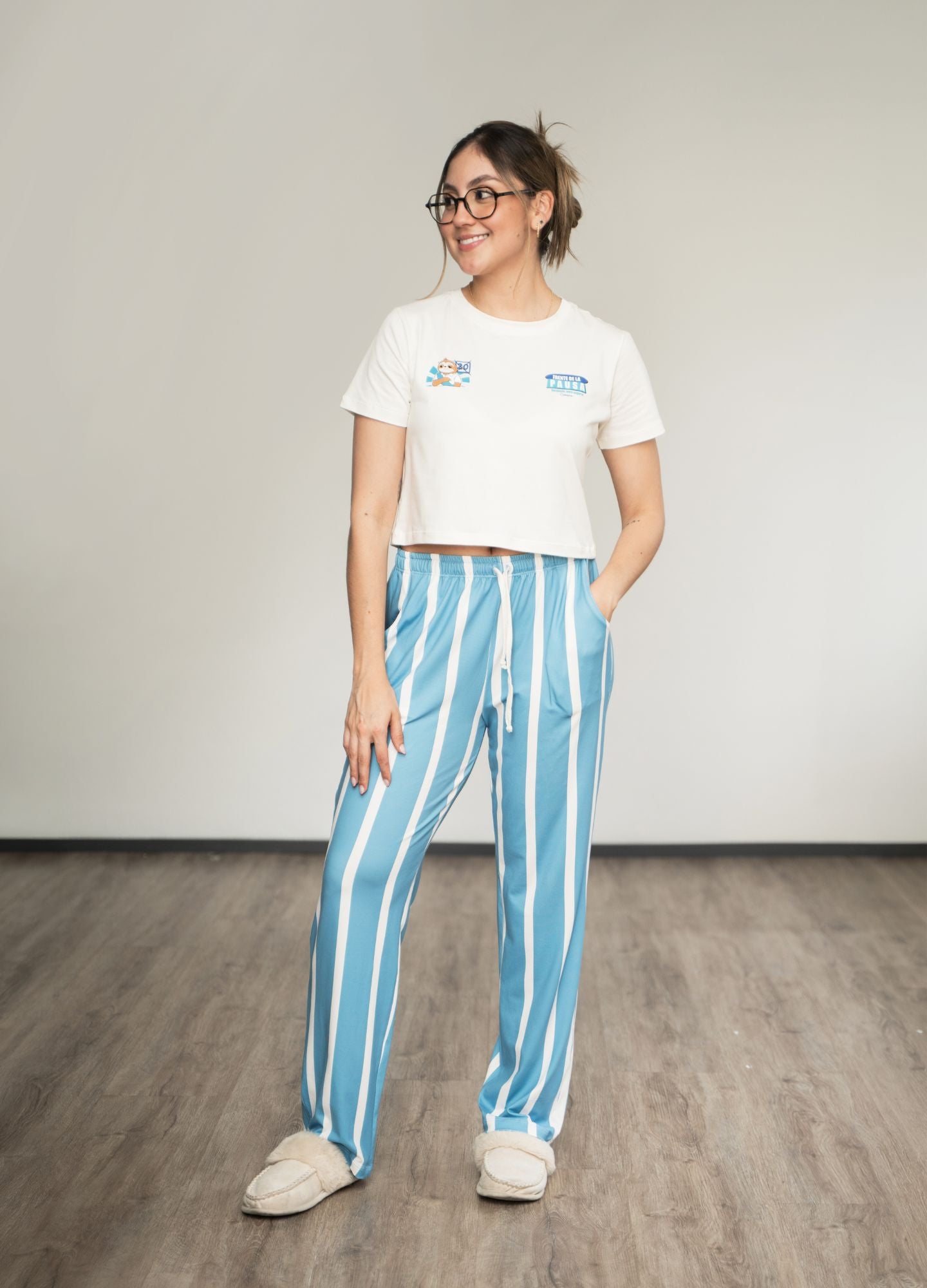 Conjunto Pantalón Frente de la pausa - CIAMPINO