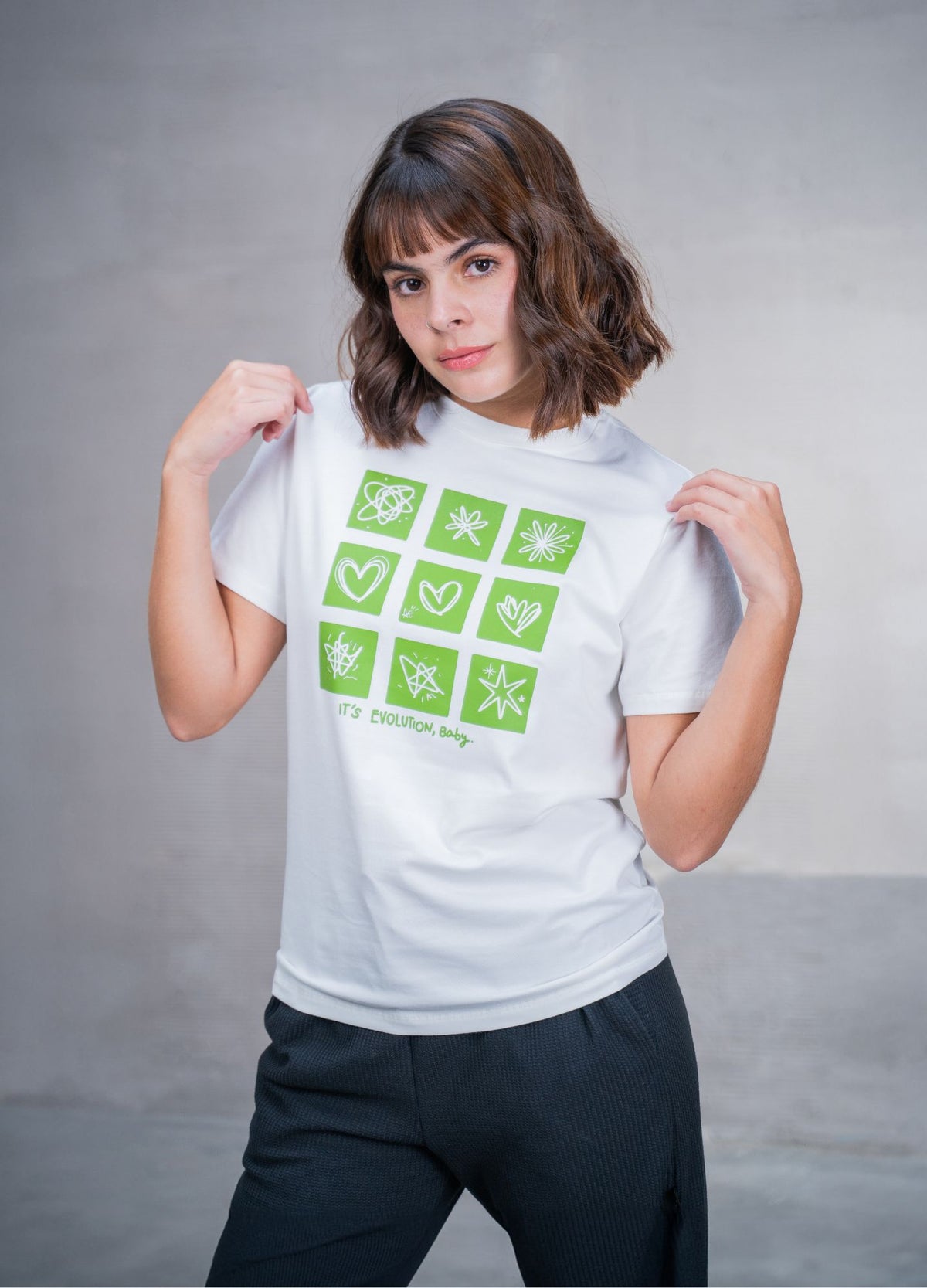 Camiseta Evolution – Marfil - CIAMPINO