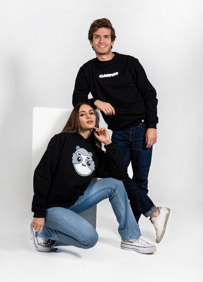 Ciampino Crewneck – Negro - CIAMPINO