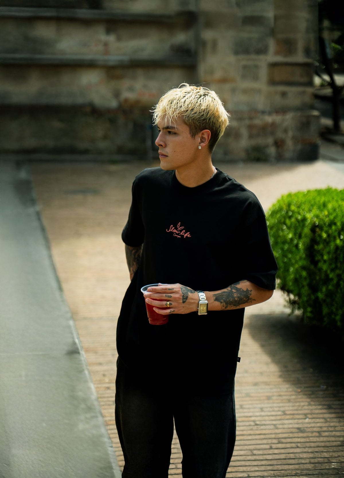Slow Life Oversized - Negro - CIAMPINO