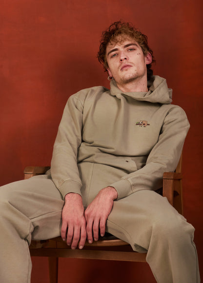 Basic Ciampino Hoodie - Visón