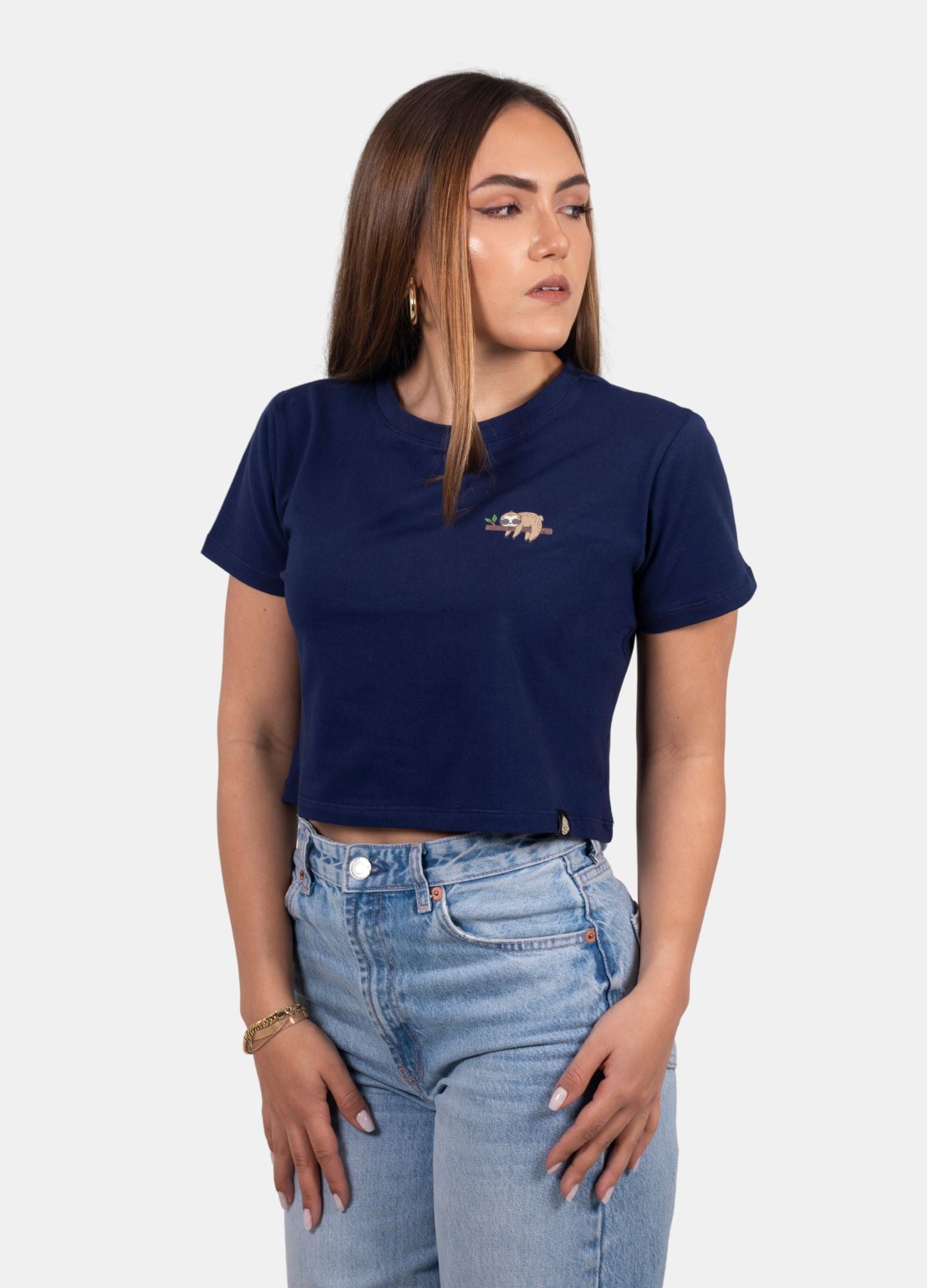 Basic Ciampino Crop Top – Azul - CIAMPINO