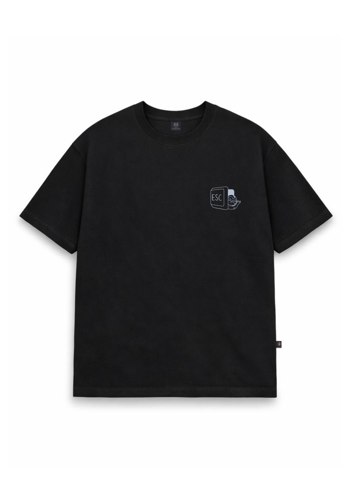 Delay Club Oversized - Negro - CIAMPINO