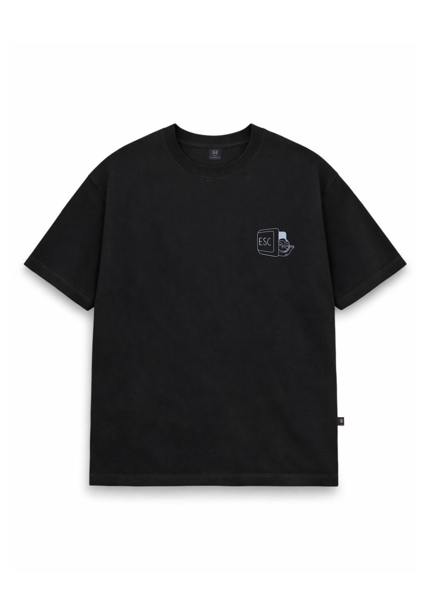 Delay Club Oversized - Negro