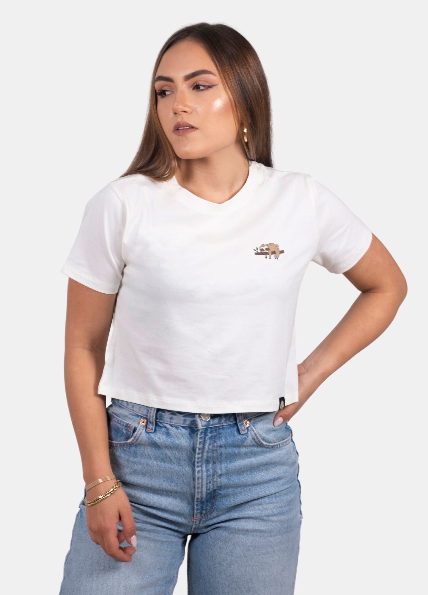 Basic Ciampino Crop Top – Marfil - CIAMPINO