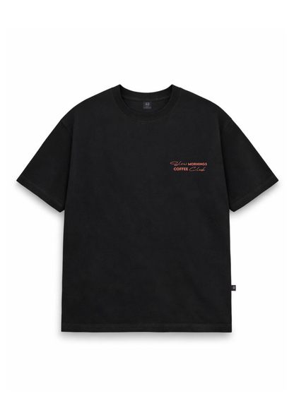 Coffee Club Oversized - Negro