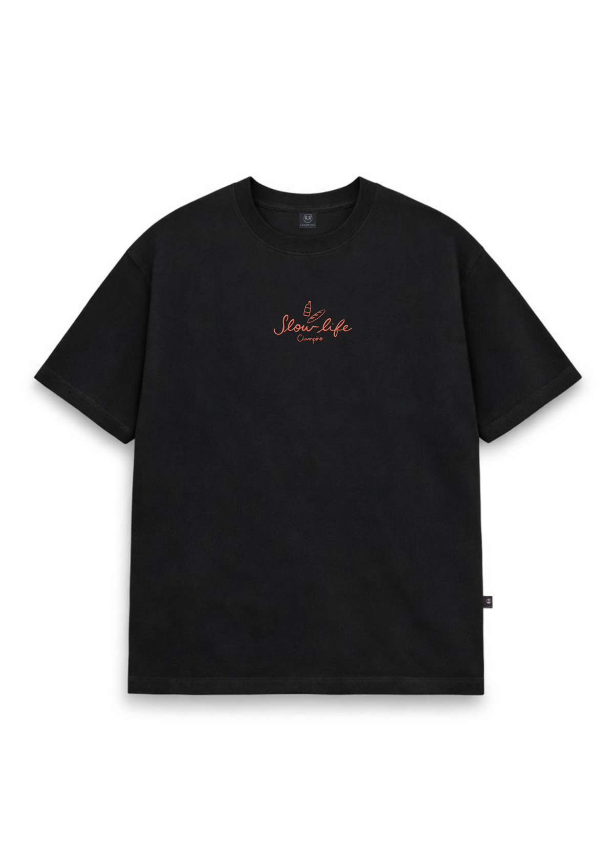 Slow Life Oversized - Negro - CIAMPINO