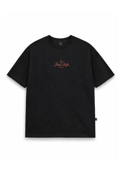 Slow Life Oversized - Negro