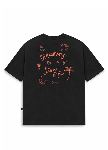 Slow Life Oversized - Negro