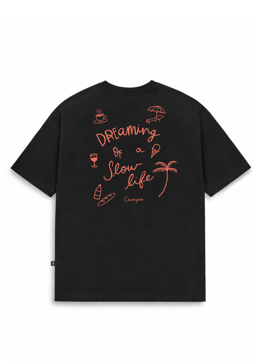 Slow Life Oversized - Negro