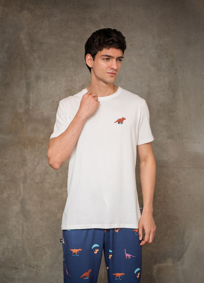 Conjunto Pantalón Dinos - Azul