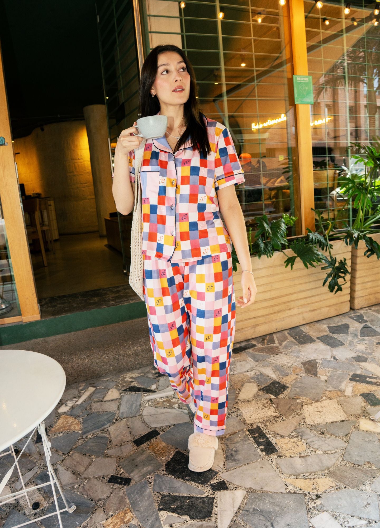 Conjunto Pantalón Patchwork - CIAMPINO