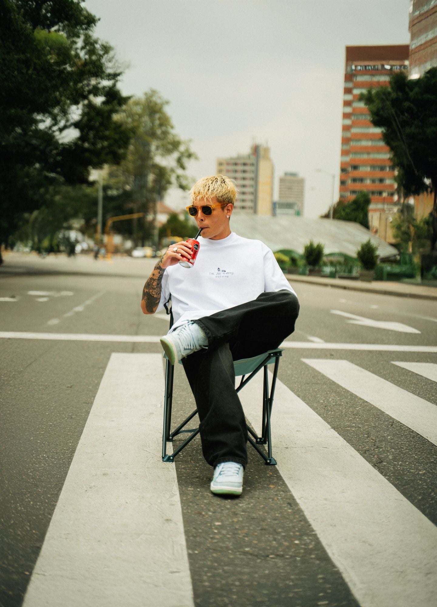 The Art Of Doing Nothing Oversized - Blanco