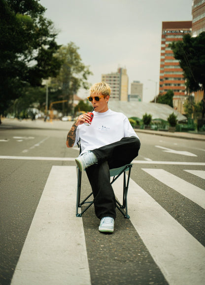 The Art Of Doing Nothing Oversized - Blanco