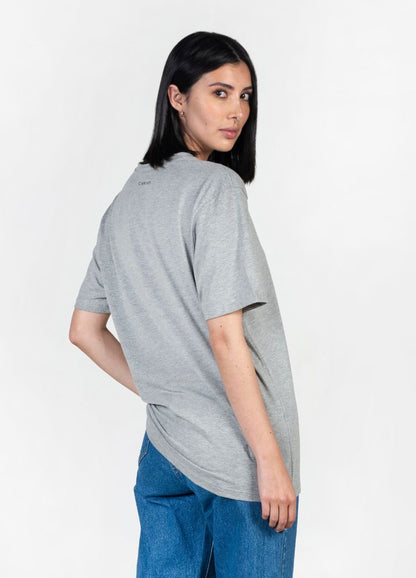 Basic Ciampino Camiseta Oversized – Gris - CIAMPINO