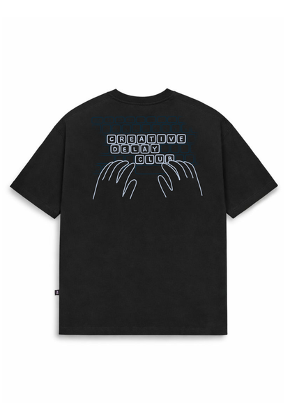 Delay Club Oversized - Negro