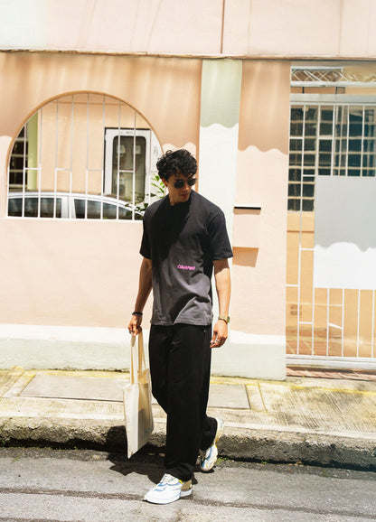 Bold Rosa Boxy Fit - Negro Gradiente