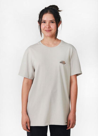 Basic Ciampino Camiseta Regular – Taupe - CIAMPINO