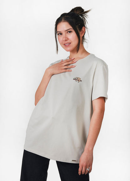 Basic Ciampino Camiseta Regular – Taupe - CIAMPINO