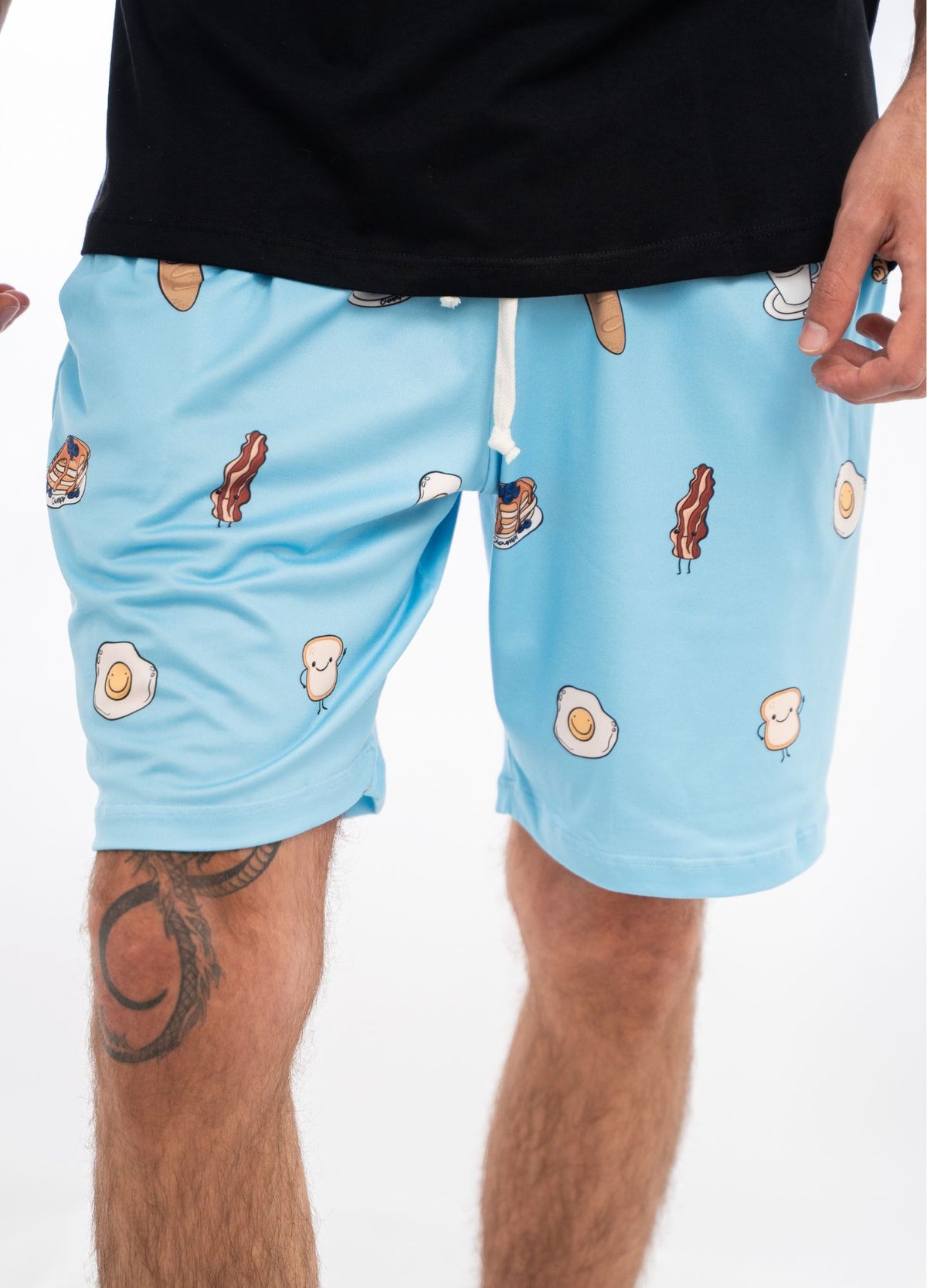 Conjunto Short Desayuno - Celeste - CIAMPINO
