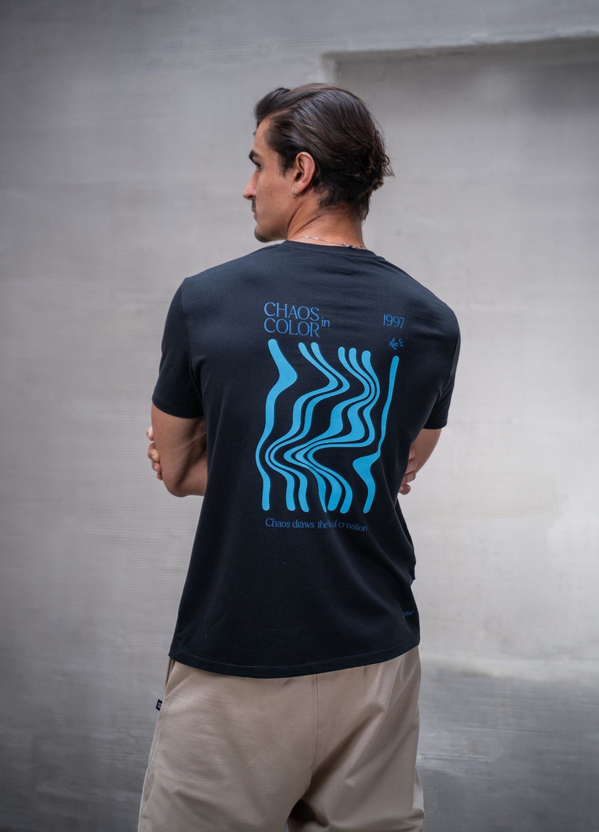 Camiseta Lines – Negro - CIAMPINO