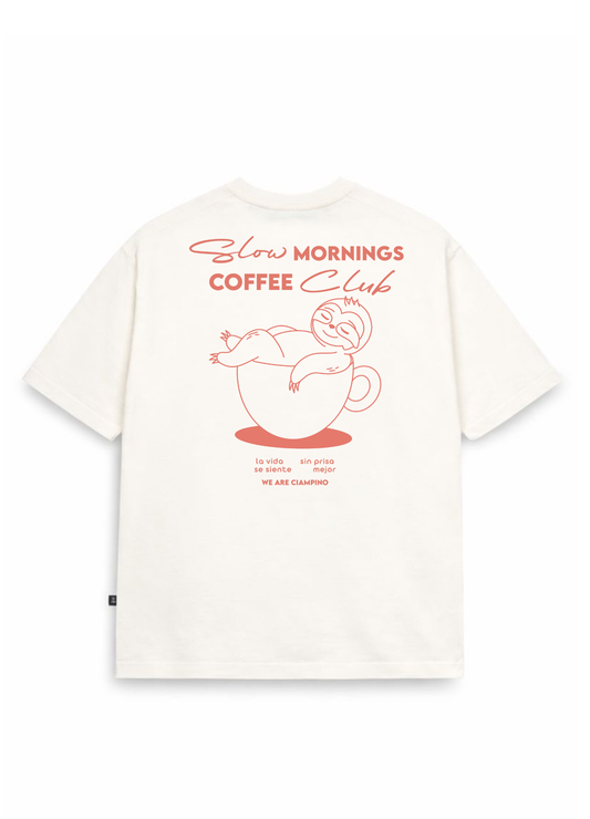Coffee Club Oversized - Blanco
