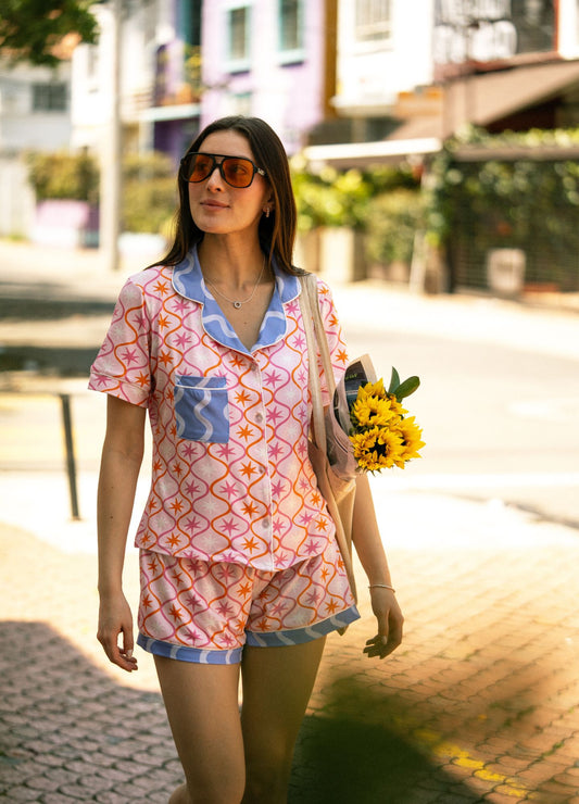 Conjunto Short Estrellas - CIAMPINO