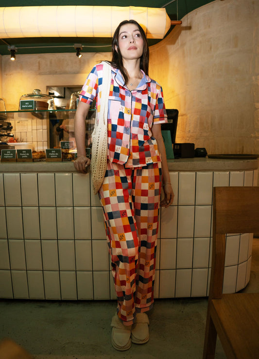 Conjunto Pantalón Patchwork - CIAMPINO