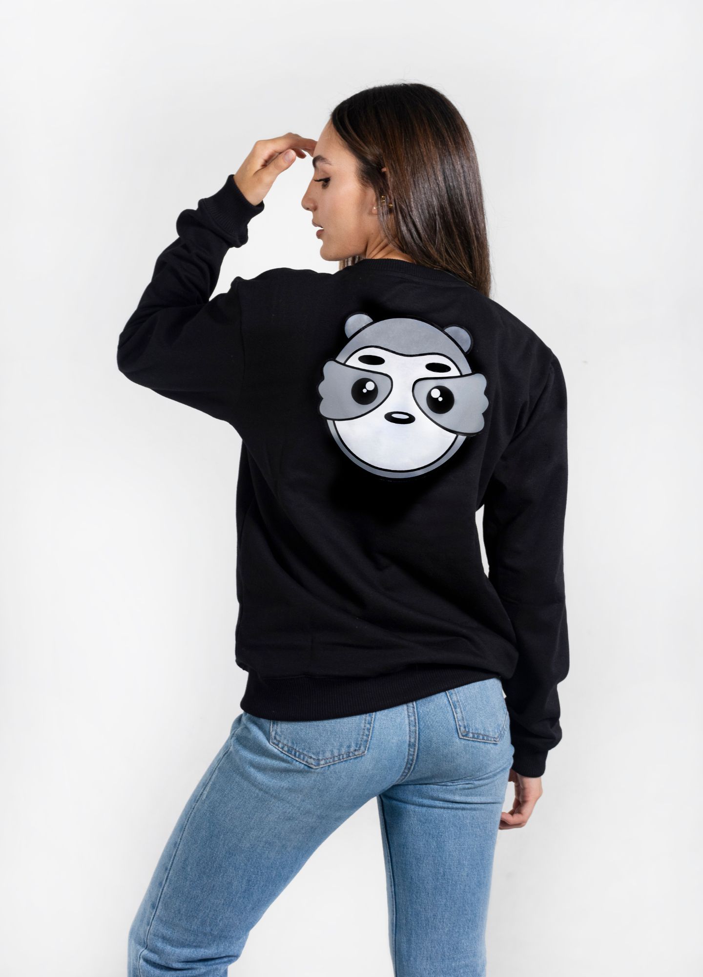 Ciampino Crewneck – Negro - CIAMPINO