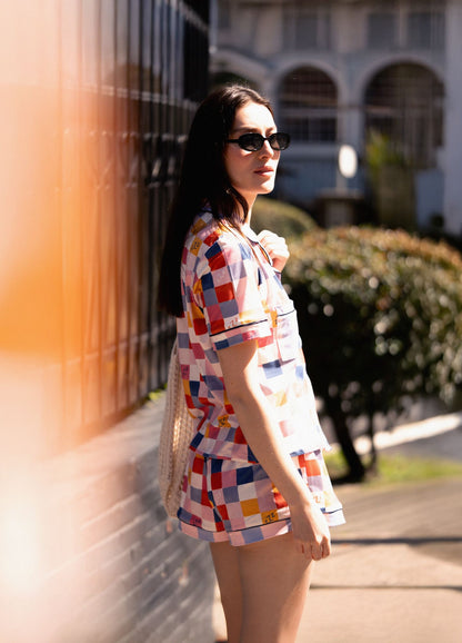 Conjunto Short Patchwork - CIAMPINO