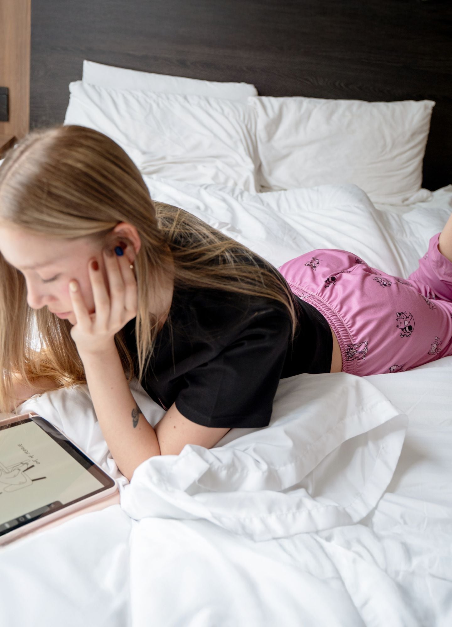 Conjunto Pantalón Gaticos - Rosa