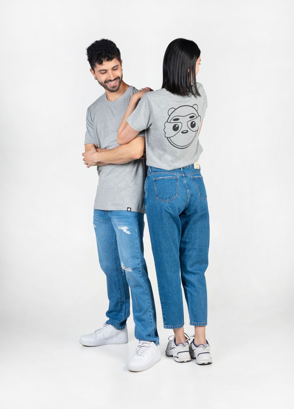 Perezoso Crop Top – Gris - CIAMPINO