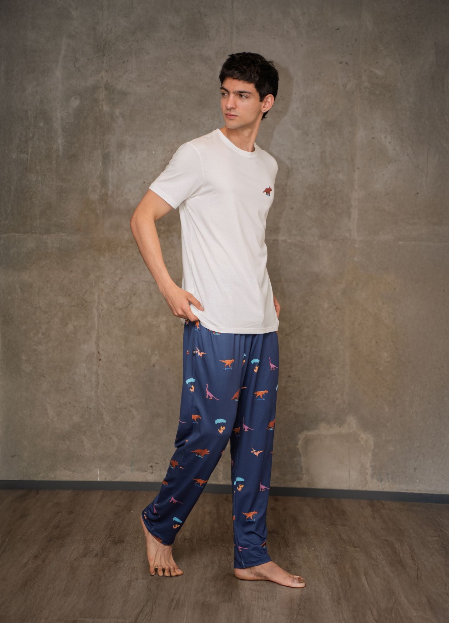 Conjunto Pantalón Dinos - Azul