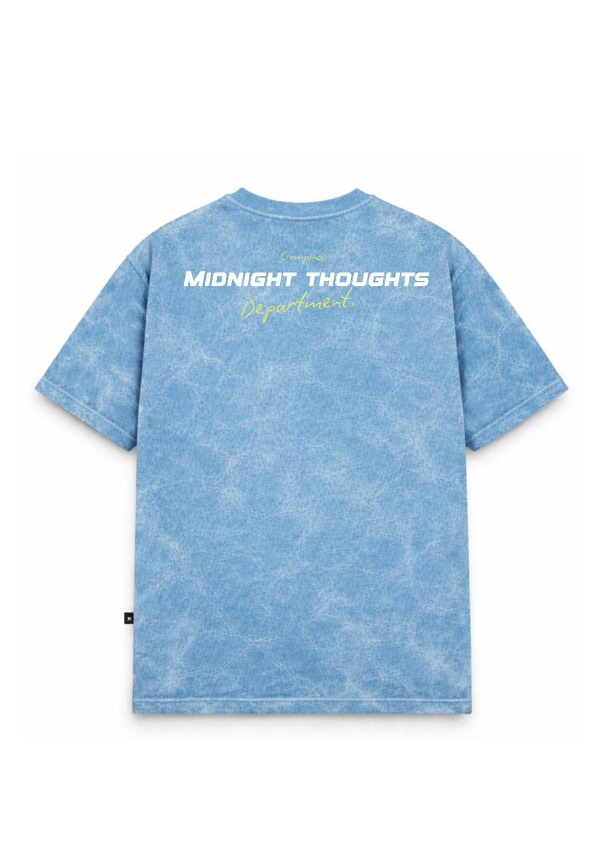 Midnight Boxy Fit - Azul Acid Wash - CIAMPINO