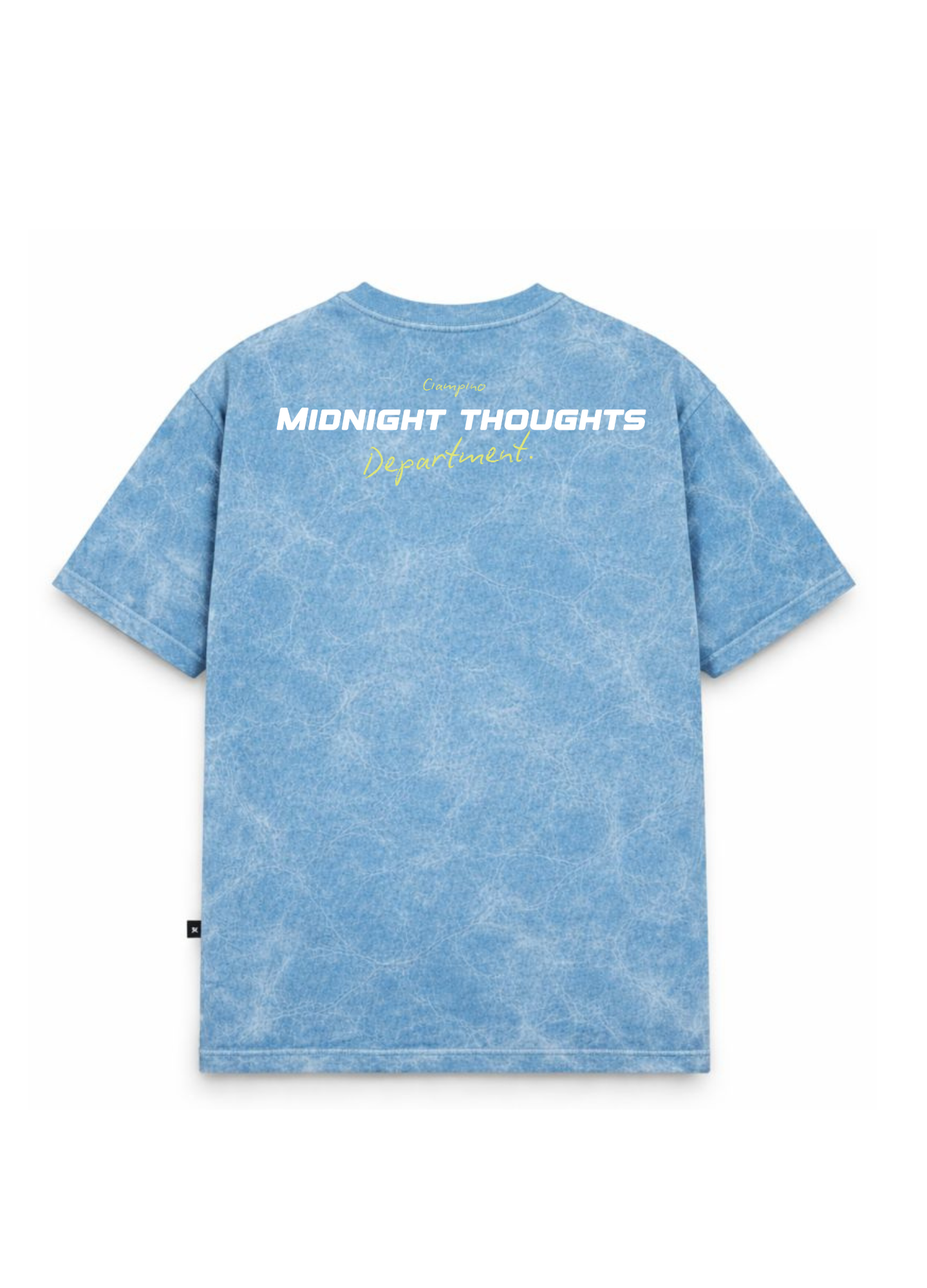 Midnight Boxy Fit - Azul Acid Wash