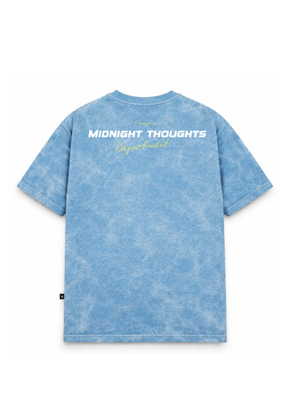 Midnight Boxy Fit - Azul Acid Wash