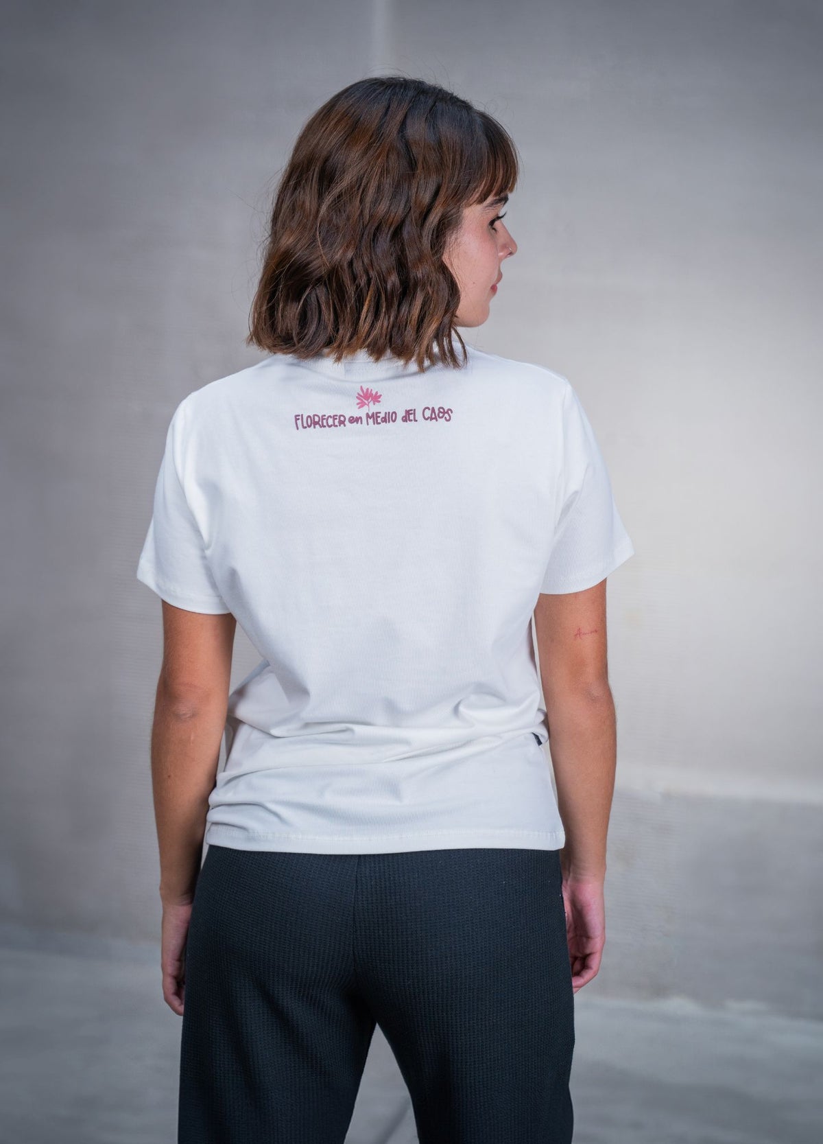 Camiseta Bloom – Marfil - CIAMPINO