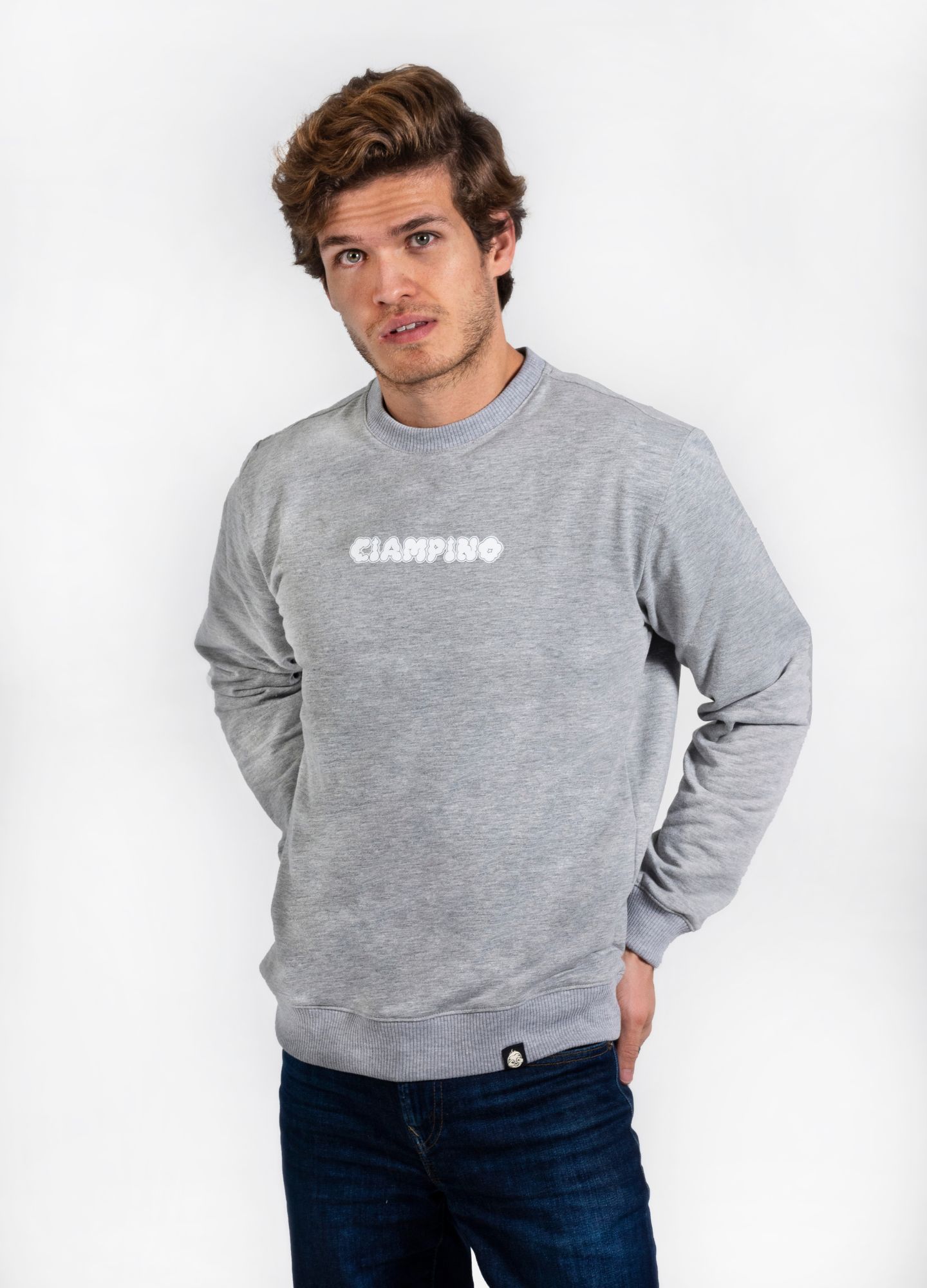 Ciampino Crewneck – Gris - CIAMPINO