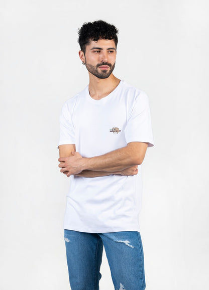 Basic Ciampino Camiseta Oversized – Blanco - CIAMPINO