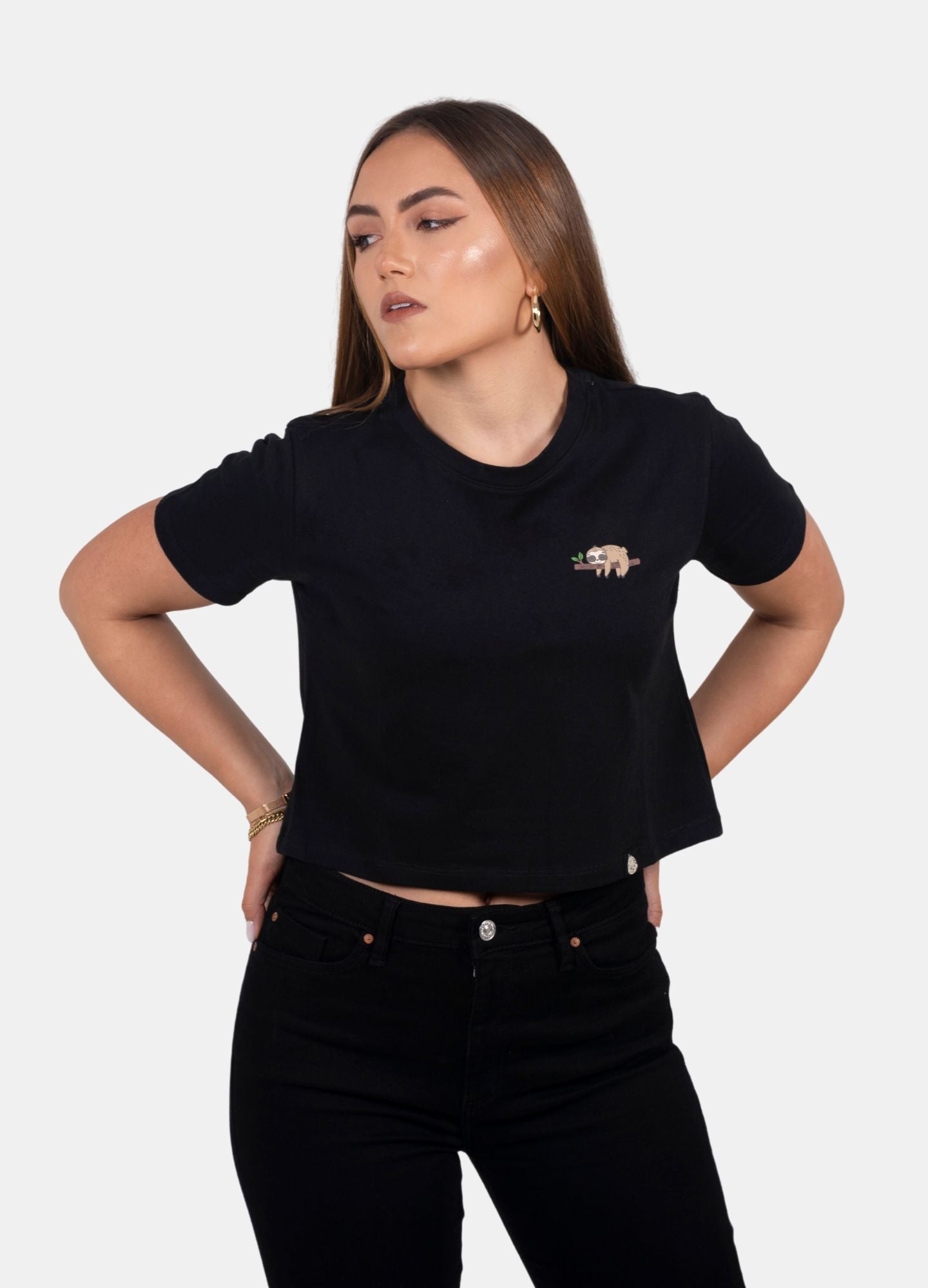 Basic Ciampino Crop Top – Negro - CIAMPINO